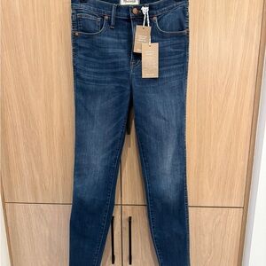Madewell Dark Blue Skinny Jeans
